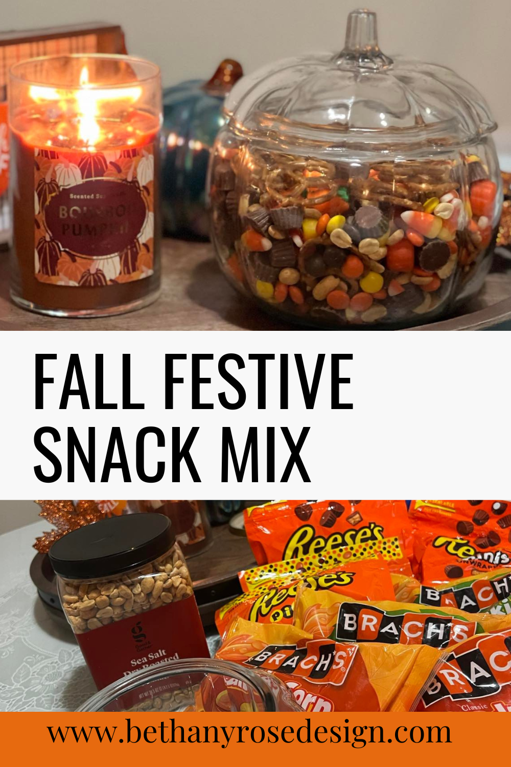 Fall Festive Snack Mix