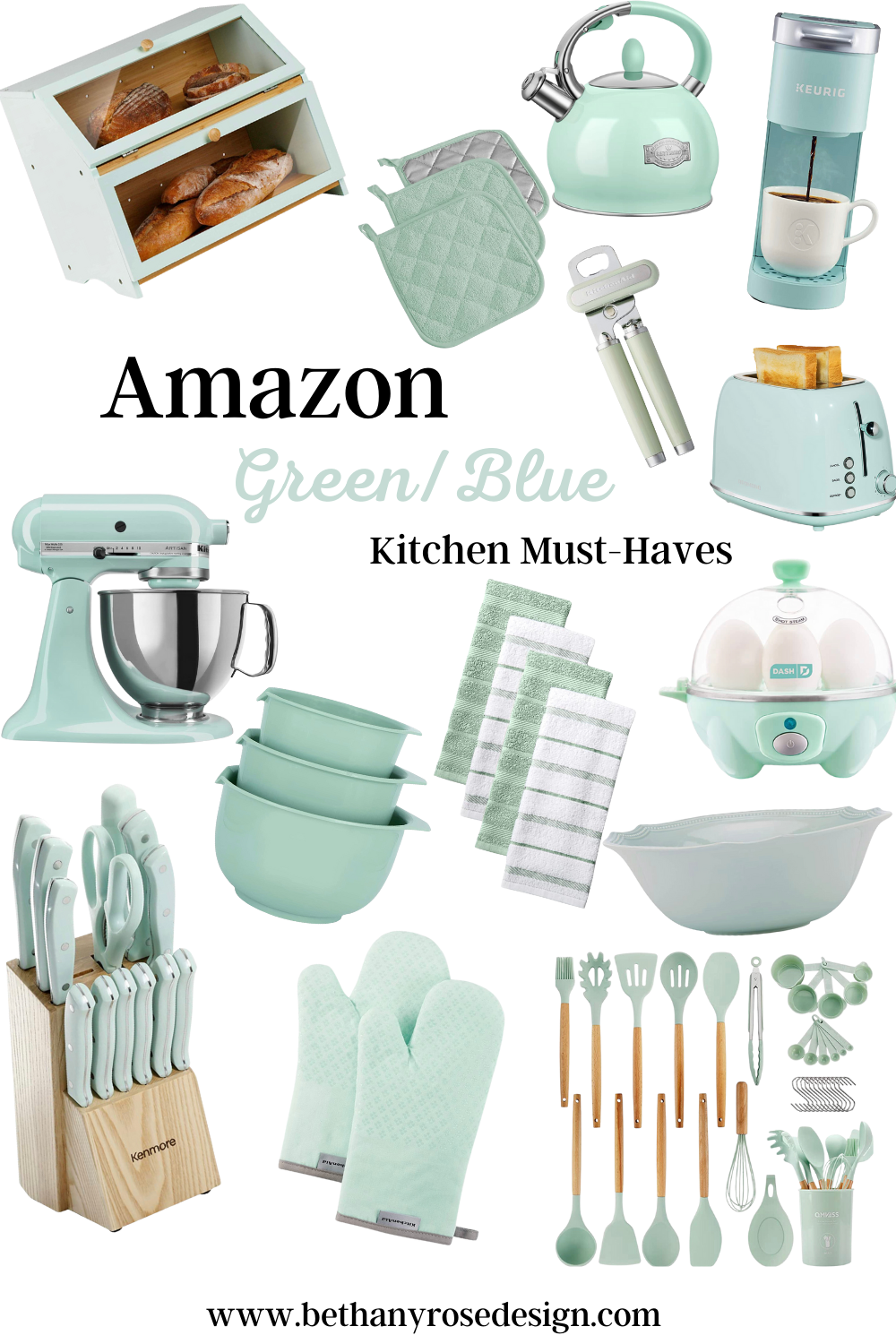Mint Green Kitchen Accessories - My Kitchen Accessories